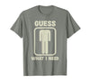 Humor Head Halloween Party Fun Guess What I Need Head Graphic T-Shirt - Olive Heather