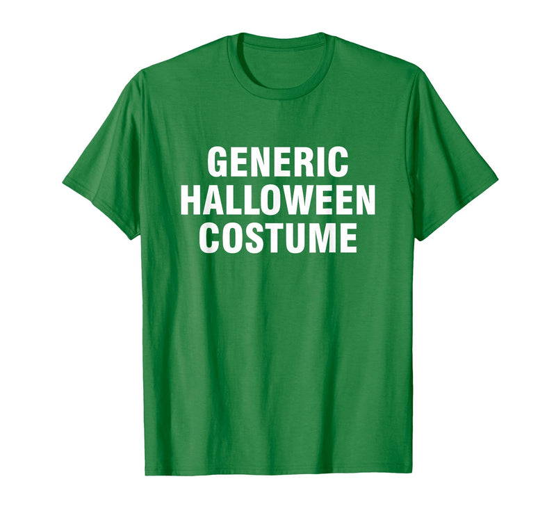Generic Halloween Costume T-Shirt - Kelly Green
