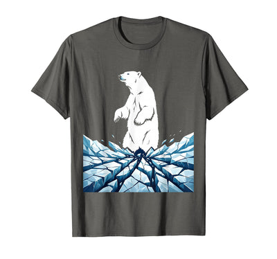 Mademark True North VBS Polar Bear Arctic Ice Design T-Shirt