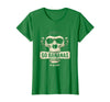 Mademark Go Bananas or Go Home Funny Monkey Design T-Shirt - Women - Kelly Green