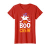 The Boo Crew Shirts The Boo Crew Shirt Matching Men Women Kids Halloween Costume T-Shirt - Red