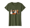 Golden Retriever Dog Ghost In Boo Sheet Women Men Funny Golden Retriever Dog Ghost in Boo Sheet Halloween T-Shirt - Olive