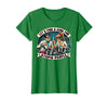 C.J.`s Funny Dark Humor Gift Shop Lets Find A Cure for Stupid People, Retro Comic Dark Humor T-Shirt - Kelly Green