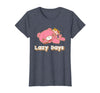 Gloomy Bear The Naughty Grizzly & Pity Lazy Days Anime T-Shirt - Heather Blue