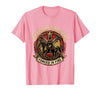 Mademark Buffalo Soldiers Forged in Fire Military Tribute T-Shirt - Pink