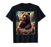 CigarKurt Cigar Smoking Cigar Bear T-Shirt - Black