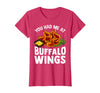 Homewise Shopper Buffalo Wings Buffalo Wings Funny Appetizer T-Shirt - Red Heather