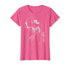 Cowgirl Western Rodeo Rodeo Cowgirl Western Horse T-Shirt - Pink Heather