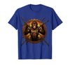 Mademark Monkey Breaking Chain Sobriety Freedom Graphic T-Shirt - Men - Royal Blue