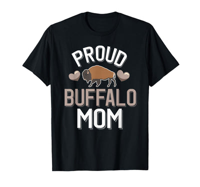 Cow I Love Buffalo Proud Buffalo Mom T-Shirt