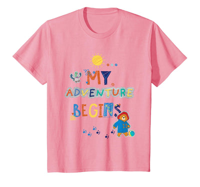 Bear & Pigeonton My Adventure Begins Kids T-Shirt