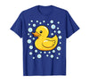 InGENIUS Duck Lover Shirts & Gifts Rubber Duck Bubbles Cute Duckie Duckling Costume Halloween T-Shirt - Royal Blue