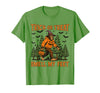 Bigfoot Halloween Costume Party Outfits Trick Or Treat Smell My Feet Bigfoot Halloween Sasquatch T-Shirt - Grass Green