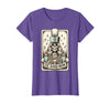 Marching Band Mom Tarot Card Skeleton Halloween Marching Band Mom Tarot Card Skeleton Mom Musical Instrument T-Shirt -