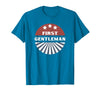 Click for Madam President & 1st Gentleman Costumes Couples Halloween Costume - First Gentleman T-Shirt - Sapphire Blue