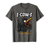 F COW F Crow F-Cow-F T-Shirt - Asphalt Grey