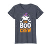 The Boo Crew Shirts The Boo Crew Shirt Matching Men Women Kids Halloween Costume T-Shirt - Heather Blue