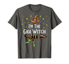 Matching Witch Halloween Costumes by Foxio Im the Gigi Witch Halloween Matching Group Costume T-Shirt - Asphalt Grey