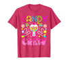 Candy Land Candy Crew Party Halloween Costumes T-Shirt - Red Heather