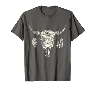 Dream Catcher Skeleton Buffalo T-Shirt