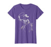 Cowgirl Western Rodeo Rodeo Cowgirl Western Horse T-Shirt - Purple Heather