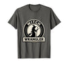 Mademark Witch Wrangler Funny Family Halloween Party Costume T-Shirt - Asphalt Grey