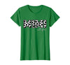 Cow Print Matching Family Apparel Mimi Life Cow Print Family Matching T-Shirt - Kelly Green