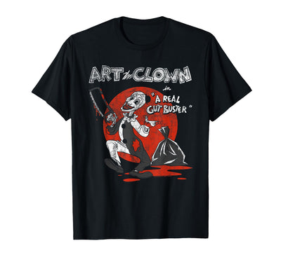 Terrifier Real Gut Buster Vintage Illustration Horror Movie T-Shirt