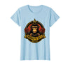 Mademark Monkeys Do It Better Funny Primate Design T-Shirt - Women - Baby Blue