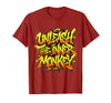 Mademark Unleash the Inner Monkey Fun Primate Design T-Shirt - Men - Cranberry Red