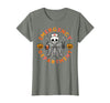 Halloween Nurse Shirts For Women Scrub Costumes Emergency Department Funny Halloween ER Nurse Women Men T-Shirt - Olive