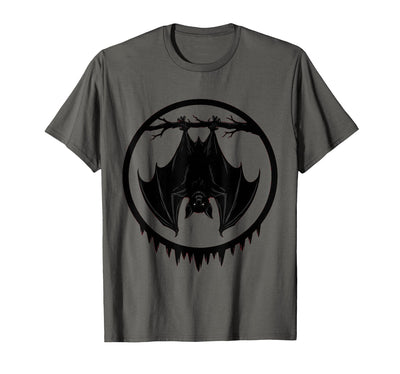 Mademark Sleeping Vampire Bat Dracula Halloween Graphic T-Shirt