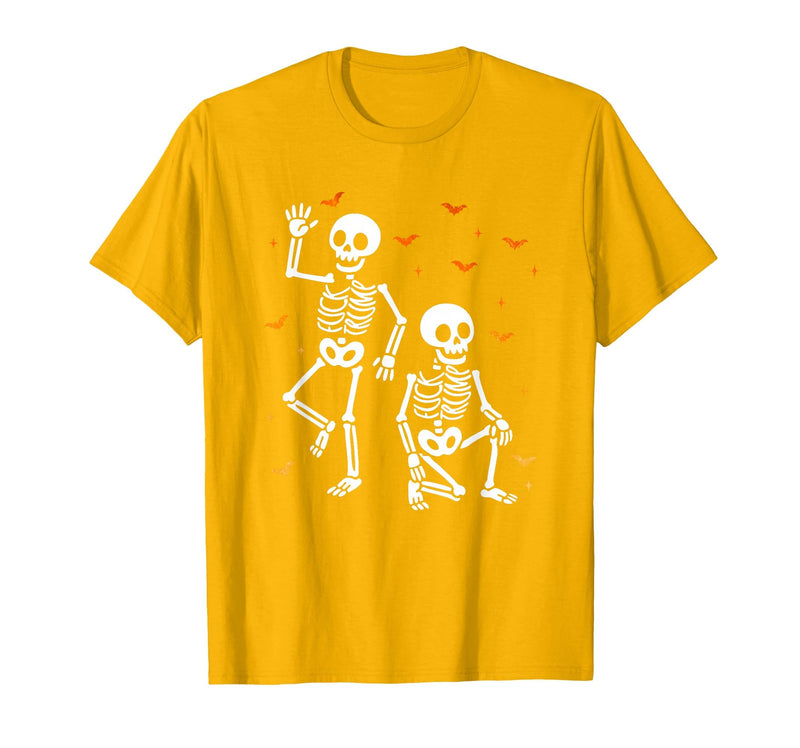 Funny Halloween Trump Skeleton Trump Design Funny Halloween Trump Skeleton Trump T-Shirt - Golden Yellow