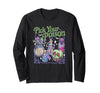 Spooky Season Funny Halloween Tee Pick Your Poison, Vintage Princess Halloween Long Sleeve T-Shirt - Black