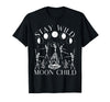 Funny Stay Wild Moon Child Tee Shirt Stay Wild Moon Child Funny Skeleton Dancing Halloween T-Shirt - Black