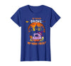 Humor Halloween Costume 2020 My Broom Broke So Now I Quilt - Quilting Halloween T-Shirt - Royal Blue