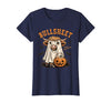 Bullsheet Highland Cow Ghost Halloween Tees Moo... I Mean Boo Bullsheet Highland Cow Ghost Halloween T-Shirt - Navy Blue