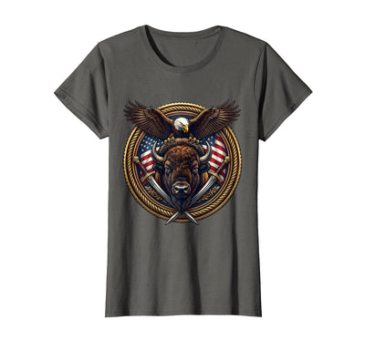 Cow Mademark Buffalo Stampede Dusty Plains T-Shirt