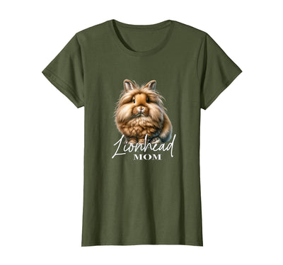 Lionhead Rabbit Mom Photo T-Shirt