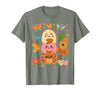 Mexican Spanish Latina Halloween Season Mexican Boo Pan Dulce Spooky Season Halloween Pantasmas T-Shirt - Olive Heather