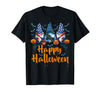 Halloween Designs by Content Design Studio Funny Halloween Gnomes, Happy Halloween T-Shirt - Black