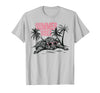 Summer vibes Highland cow t -shir t Summer Vibes Highland Cow T-Shirt - Silver Grey