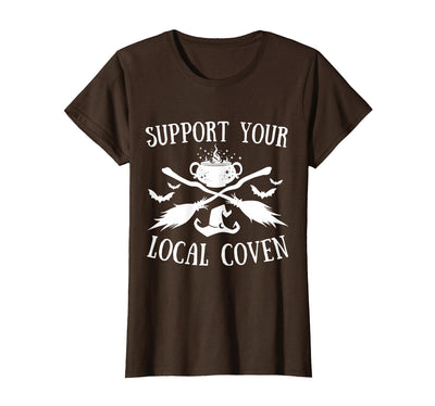 Support Your Local Coven Halloween tee Support Your Local Coven Halloween Coven Witch T-Shirt