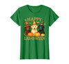 Art-Wear Happy Lab-O-Ween Labrador Halloween Dog Lover Design T-Shirt - Kelly Green