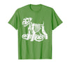 Miniature Schnauzer Lovers Halloween Dog Costume Miniature Schnauzer Skeleton Birthday Halloween Mens Womens T-Shirt - Grass