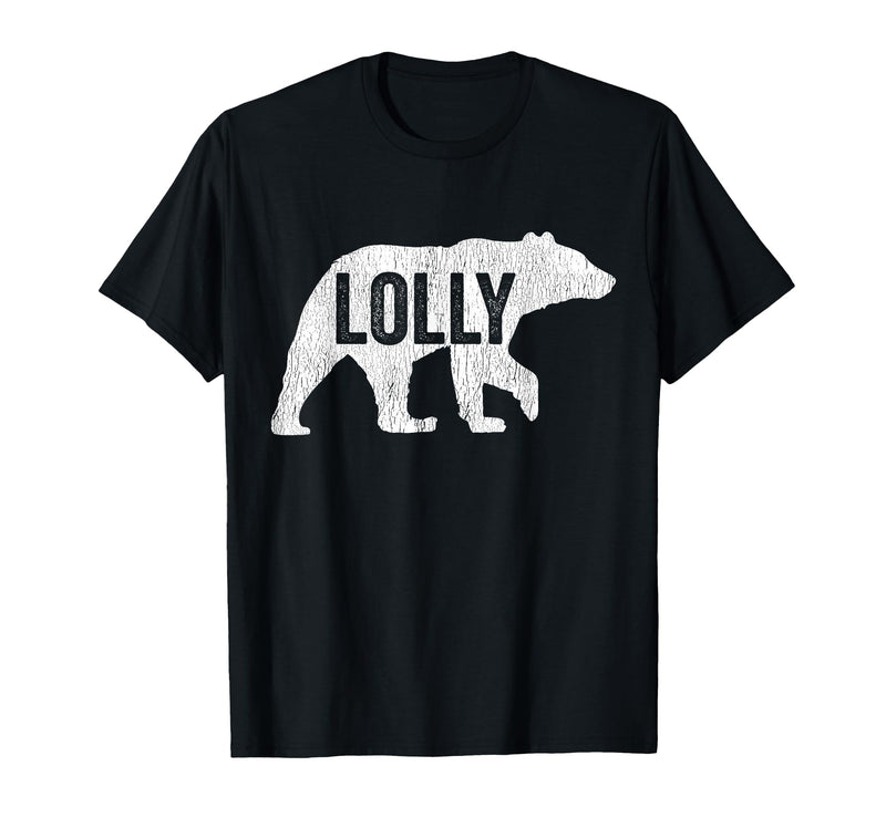 Matching Family Bear by Foxio Lolly Bear Matching Family Camping Bear Funny Lolly T-Shirt - Black