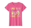 Funny Conchas and Cucuys Mexican Tees Halloween Cute Conchas and Cucuys Ghost Funny Halloween Mexican Ghost T-Shirt - Pink