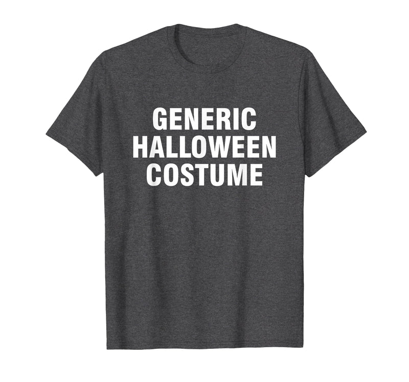 Generic Halloween Costume T-Shirt - Dark Heather Grey