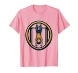 Mademark Second Grade Monkey Bars Upside Down Kid Design T-Shirt - Men - Pink