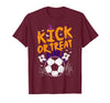 Halloween Shirts For Women Men Kids Boys Girls Halloween Soccer Kick Or Treat Football Costume Boys Kid Men T-Shirt -